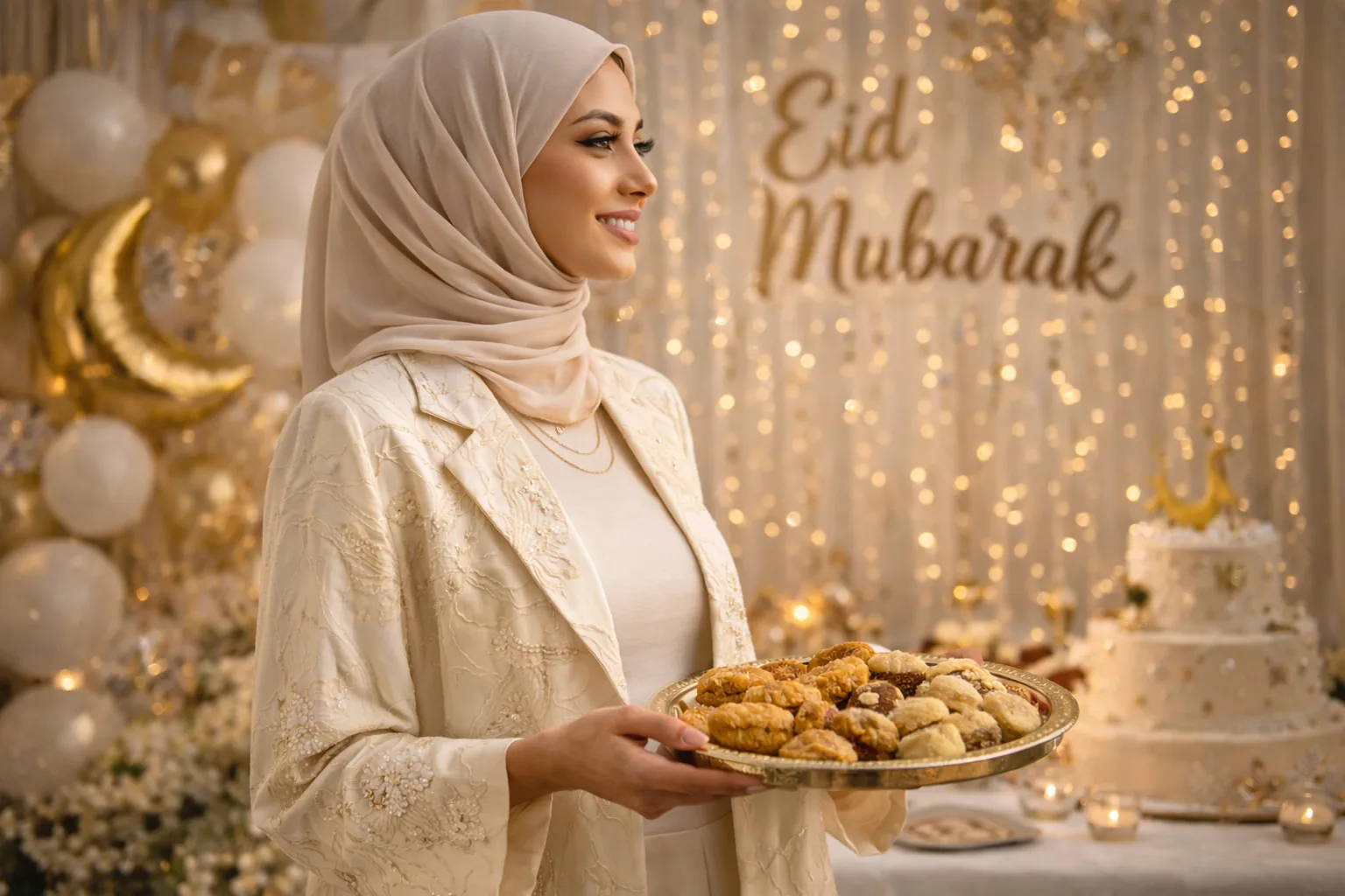 Cultural Pride: Amira's Eid Celebration Success | SHAZ Kimonos